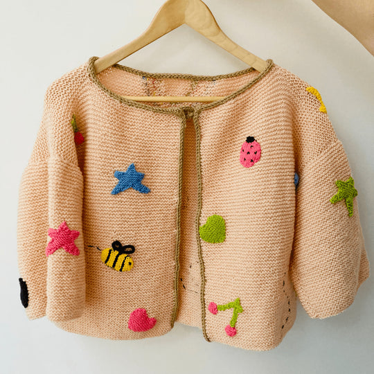 Applique Jacket - Cardigan per bambini