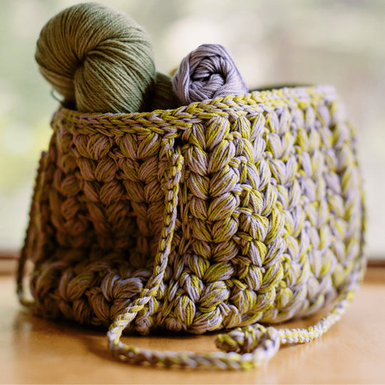 Vitreous - Borsa a Punto Sbuffo - Kit uncinetto