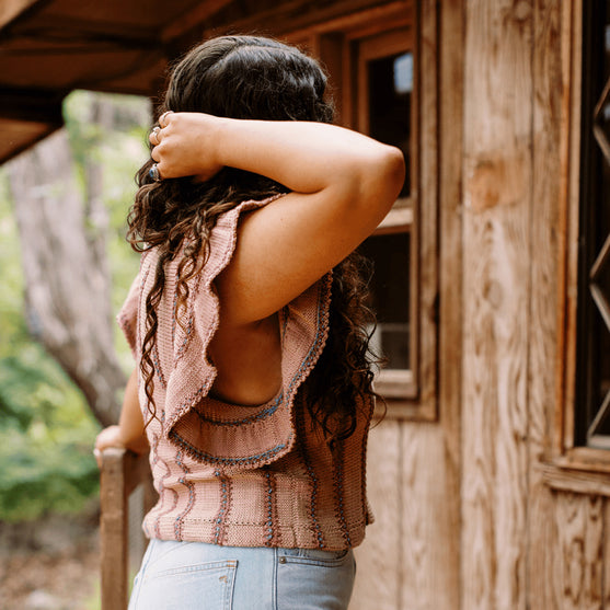 

Dalle de Verre - Top con Maniche con Volant
6