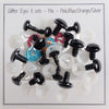 

Occhi di sicurezza glitterati - Medio - Go Handmade
1