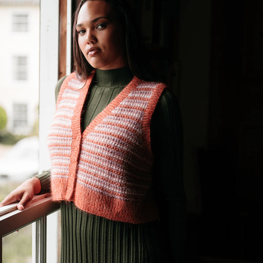 Amelia - Gilet colorato