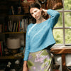 

Adorned Pullover - Maglione con carré a legaccio
7