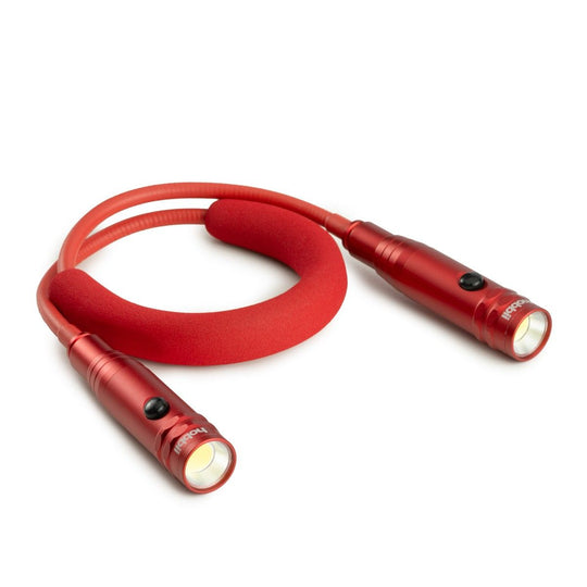 Punto luce da collo Deluxe - Rosso - Hobbii
