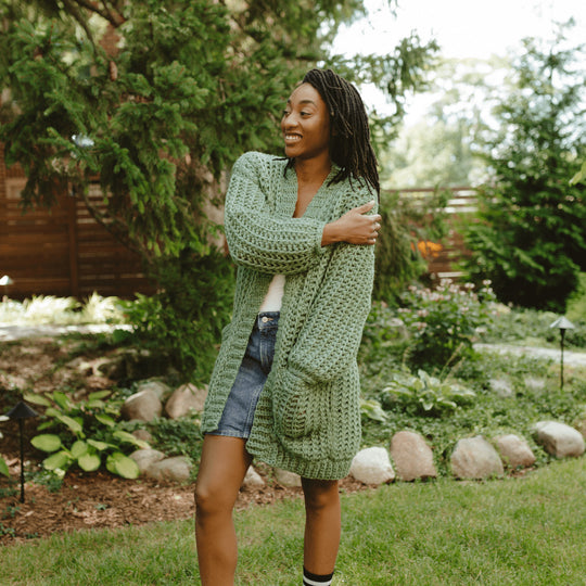 Sage - Cardigan
