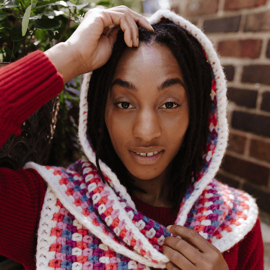 OMG - Sciarpa con Cappuccio