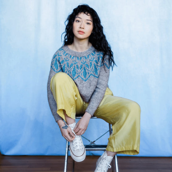 

Arima - Maglione con lavorazione a colori
1