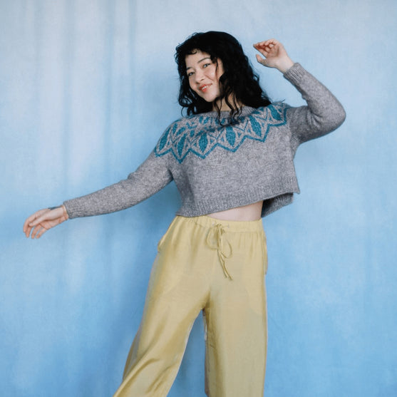 

Arima - Maglione con lavorazione a colori
5