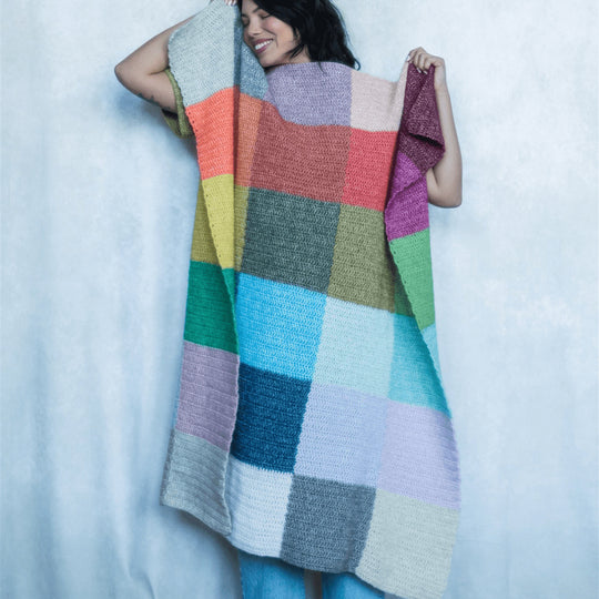 Simultaneous Contrast - Coperta a blocchi di colore