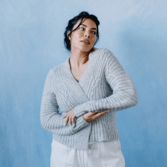 

Cloudbusting - Cardigan con trecce
6