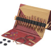 

Ginger Regal - Set di ferri circolari intercambiabili corti - Betulla - KnitPro
1