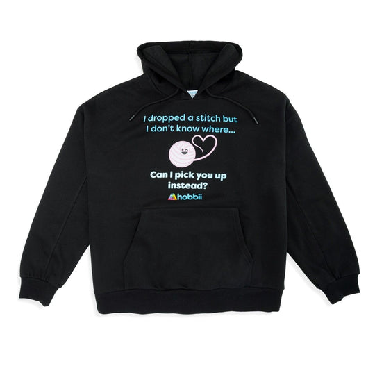 Dropped A Stitch Hoodie - Yarniis (Edizione limitata) - Hobbii