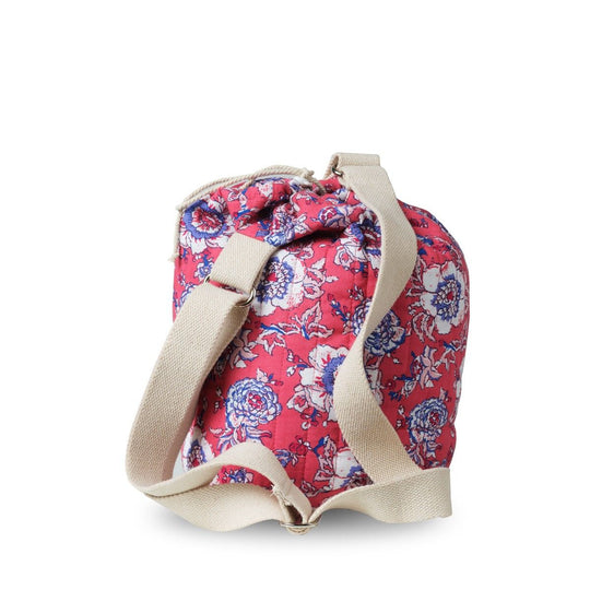 Borsa cilindrica a tracolla trapuntata - Hobbii