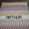 

Lullaby Name Mosaic - Copertina per neonato personalizzata
4