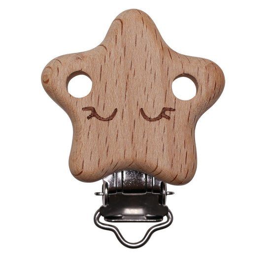 Clip salvaciuccio con fori - Stella - Go Handmade