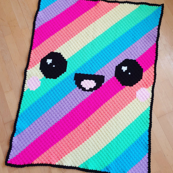 

Coperta - Kawaii Rainbow
1