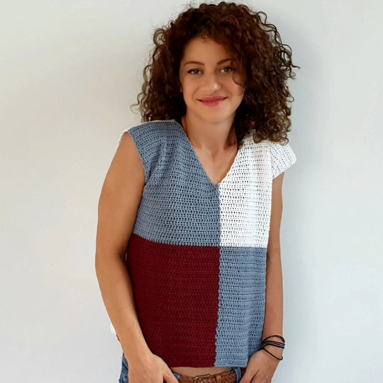 Maglietta Color Block