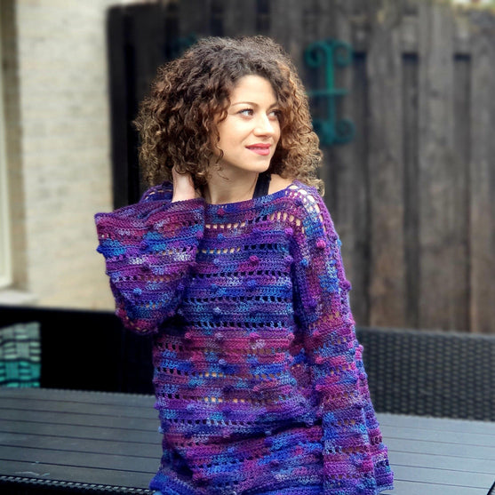 

Maglione Grape Squish
2