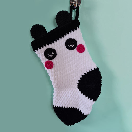 Calze natalizie Panda