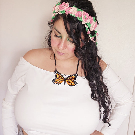 Garden Fae - Corona di fiori