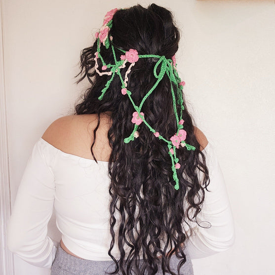 

Garden Fae - Corona di fiori
4