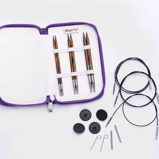 

Set di ferri circolari intercambiabili Symfonie Starter - KnitPro
1
