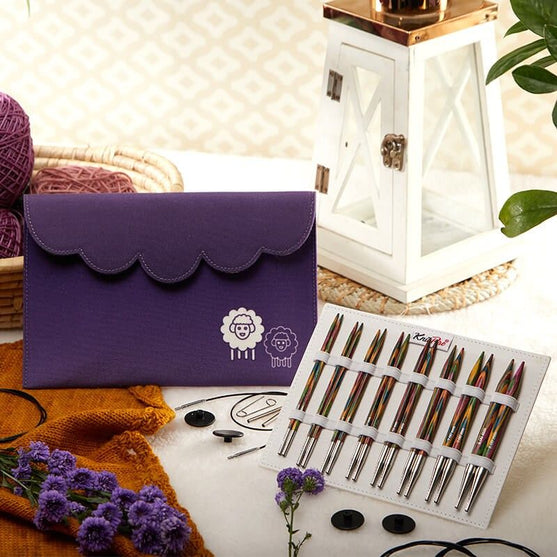 

Set di ferri circolari intercambiabili Symfonie Deluxe - KnitPro
4