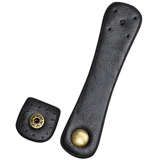 

Chiusura in cuoio PU per borse - Da cucire - 11 x 2 cm - Go Handmade
1