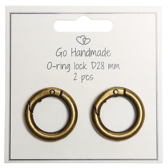 

Moschettone - Rotondo - 28 mm - Go Handmade
1