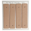 

Manici per cesto - 8,5 x 1,8 cm - Attacco con rivetti - 4 pz - Go Handmade
1