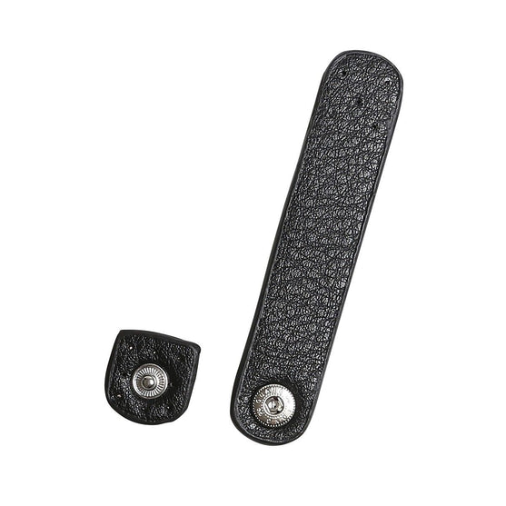 

Chiusura in cuoio PU per borse - Da cucire - 9 x 1,8 cm - Go Handmade
2