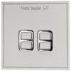

Cinghie di metallo 25 x 19 mm - Diversi colori - Go Handmade
1