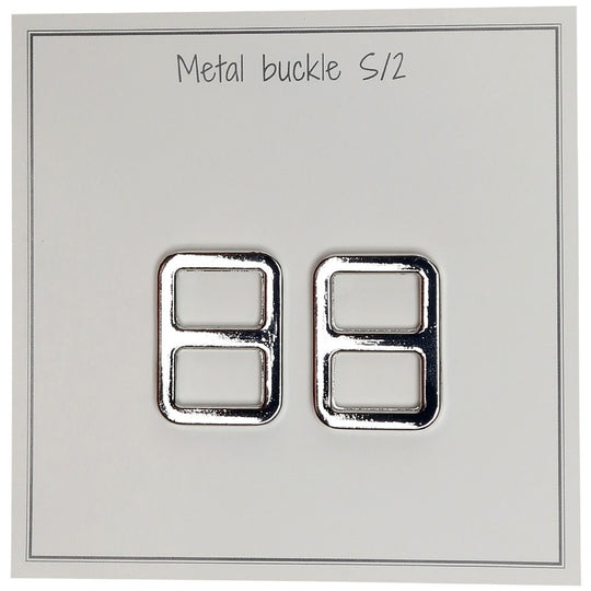 Cinghie di metallo 25 x 19 mm - Diversi colori - Go Handmade