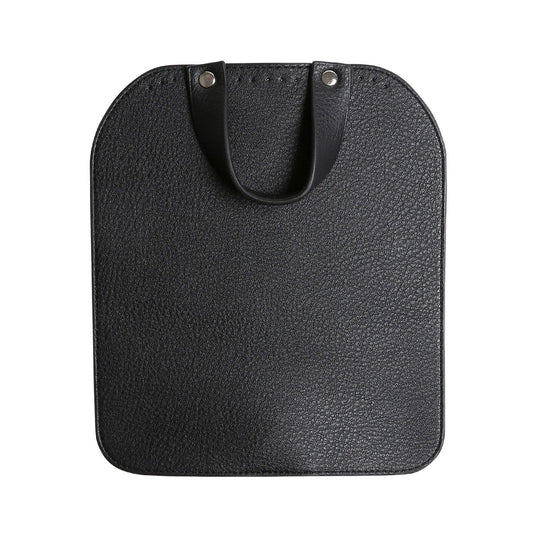 Chiusura per borsa con bottone magnetico - Black/Silver - Go Handmade