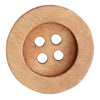 

Bottoni di legno - Round Groove - Chiari - Go Handmade
4