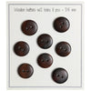 

Bottoni in legno UFO - Scuri - 8 pezzi - Go Handmade
1