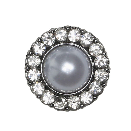 

Bottoni in perla con pietra - Nero - Diverse dimensioni - Go Handmade
3