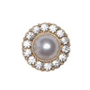 

Bottoni in perla con pietra - Dorato - Diverse dimensioni - Go Handmade
2