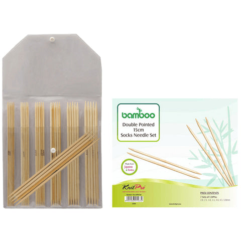 Bamboo - Set ferri a doppia punta - KnitPro