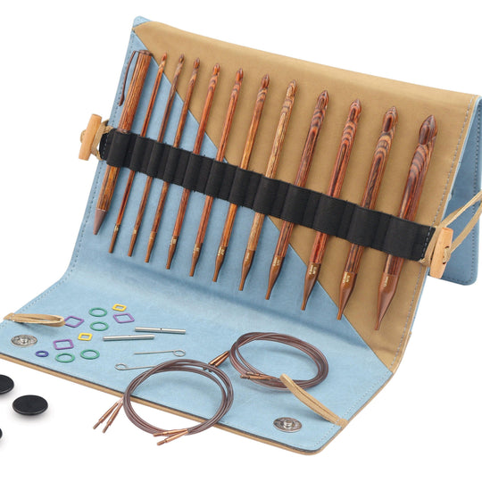 Ginger - Set di uncinetti Afghani/Tunesini intercambiabili - KnitPro