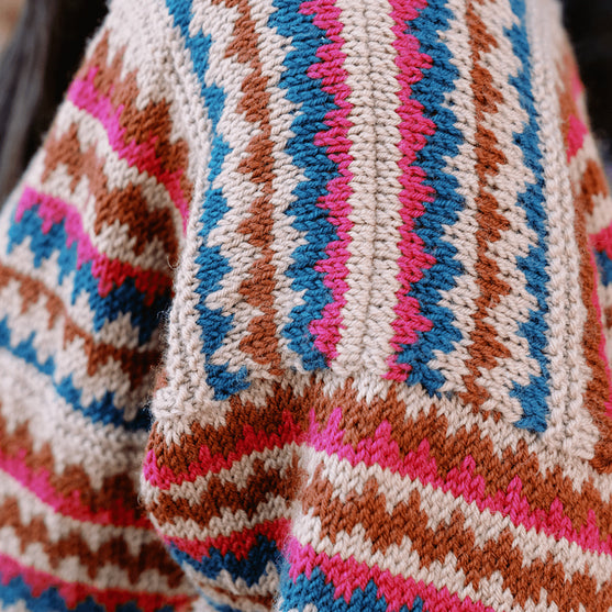 

Ottolie - Cardigan chevron con tasche
9