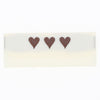 

10 Etichette - Handmade with love - 3 cuori - Go Handmade
2