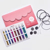 

Set di ferri circolari intercambiabili Zing Deluxe - KnitPro
1