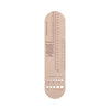 

Righello per calze con calibro - Villy Jensen
1