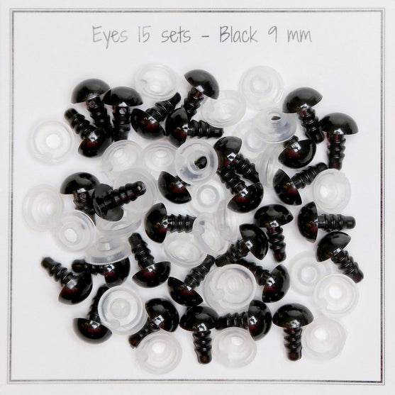 

Occhi con clip di sicurezza - 9 mm - Go Handmade
1