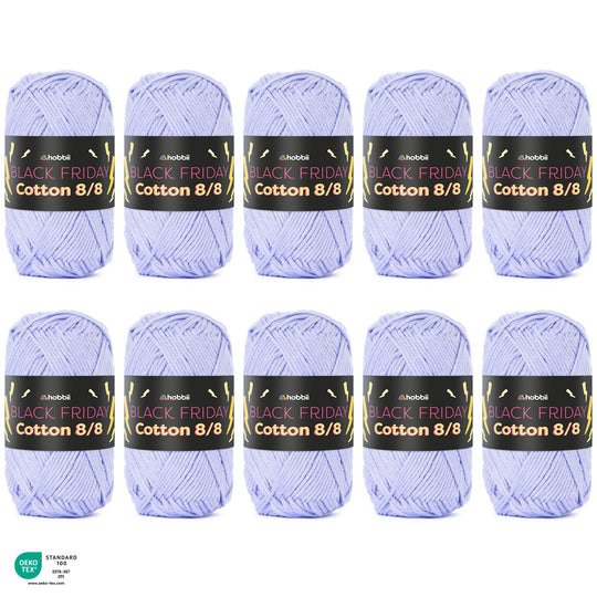 Black Friday Cotton 8/8 Color Pack (Edizione Limitata) - Hobbii
