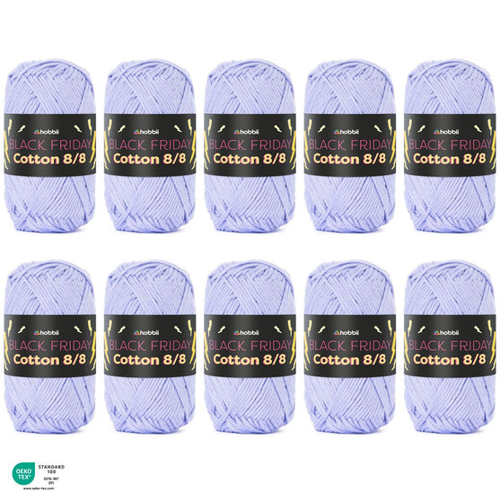 

Black Friday Cotton 8/8 Color Pack (Edizione Limitata) - Hobbii
1