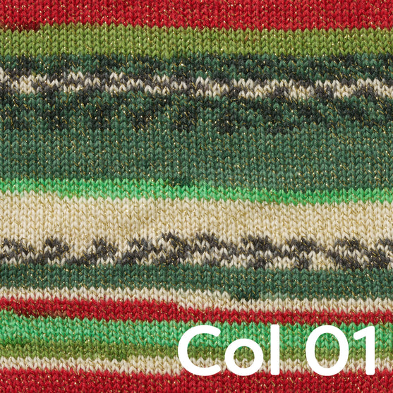 

Christmas Sock Wool Glitter (Edizione Limitata) - Hobbii
2