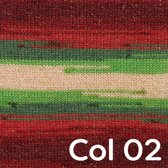 

Christmas Sock Wool Glitter (Edizione Limitata) - Hobbii
3