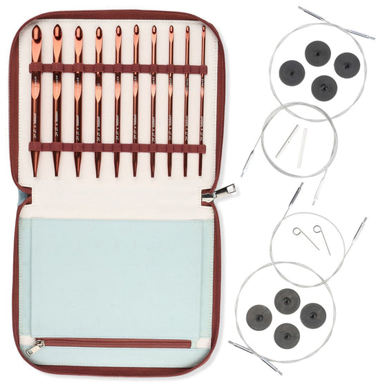 

Set di uncinetti tunisini intercambiabili - Hobbii X TL Yarn Crafts
1