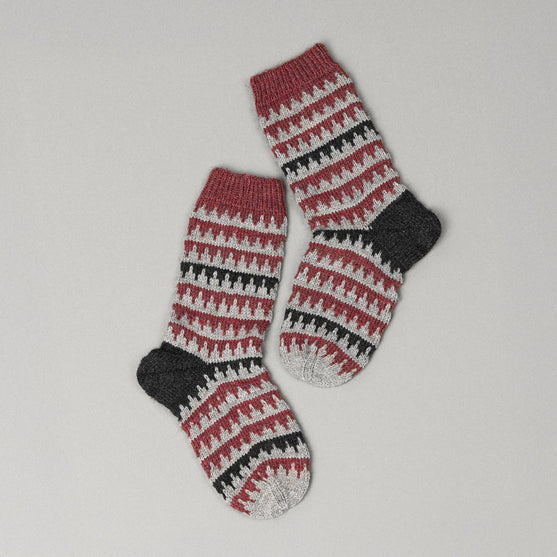 

Socks in Fair Isle pattern
8